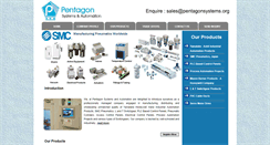 Desktop Screenshot of pentagonsystems.org